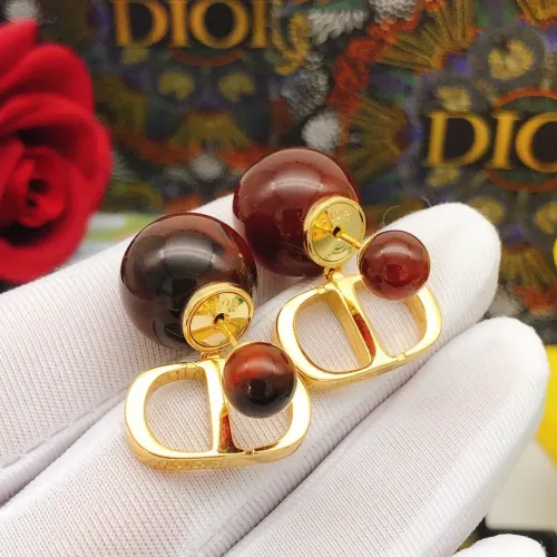 Replica Christian Dior Earrings For Women #1426120 $27.00 USD for Wholesale
