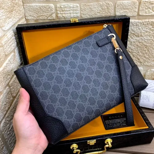 Replica Gucci AAA Man Pouches #1426132 $60.00 USD for Wholesale