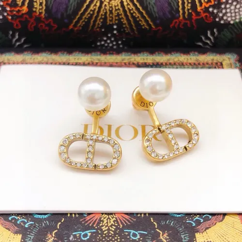 Christian Dior Earrings For Women #1426146 $25.00 USD, Wholesale Replica Christian Dior Earrings