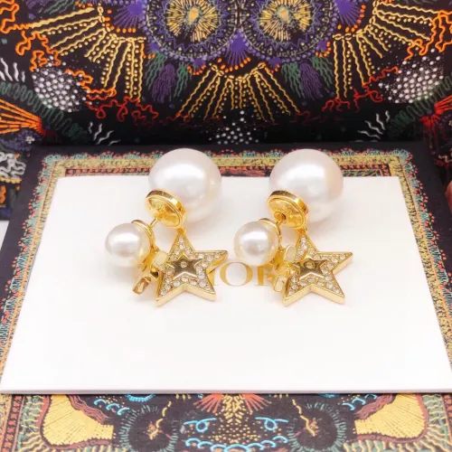 Replica Christian Dior Earrings For Women #1426152 $25.00 USD for Wholesale