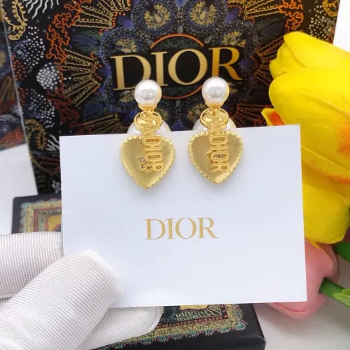 Replica Christian Dior Earrings For Women #1426154 $25.00 USD for Wholesale