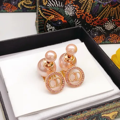 Replica Christian Dior Earrings For Women #1426156 $25.00 USD for Wholesale