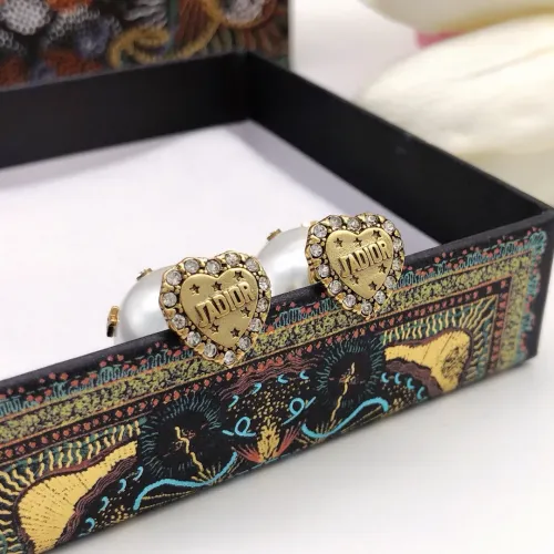 Replica Christian Dior Earrings For Women #1426161 $25.00 USD for Wholesale