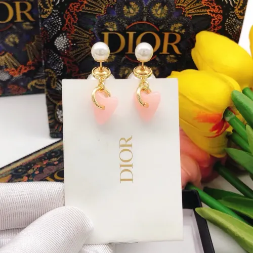 Replica Christian Dior Earrings For Women #1426165 $25.00 USD for Wholesale