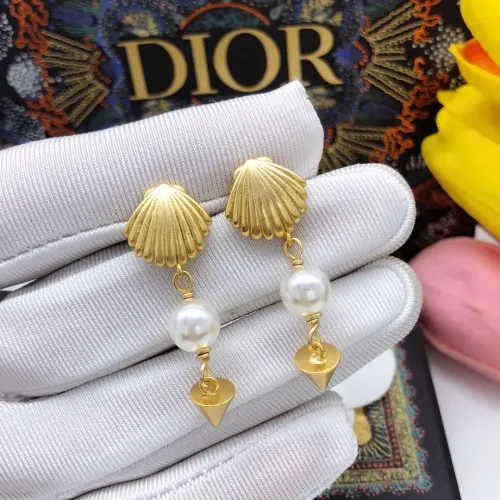 Replica Christian Dior Earrings For Women #1426166 $25.00 USD for Wholesale