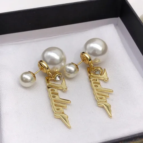 Replica Christian Dior Earrings For Women #1426168 $25.00 USD for Wholesale