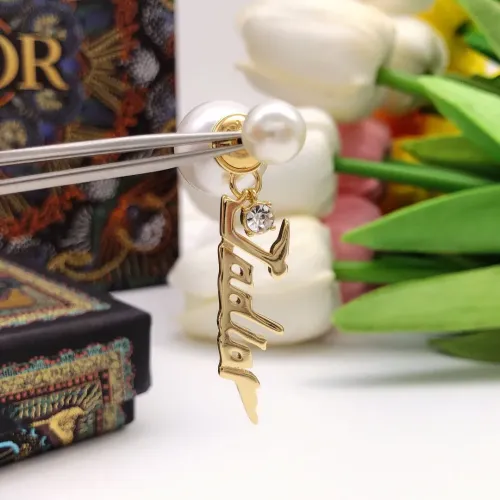 Replica Christian Dior Earrings For Women #1426168 $25.00 USD for Wholesale