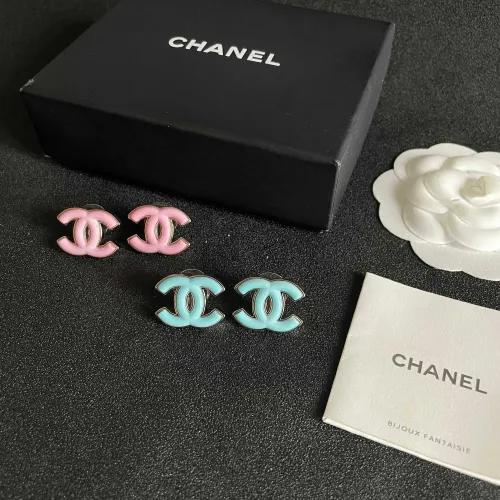Replica Chanel Earrings For Women #1426208 $32.00 USD for Wholesale