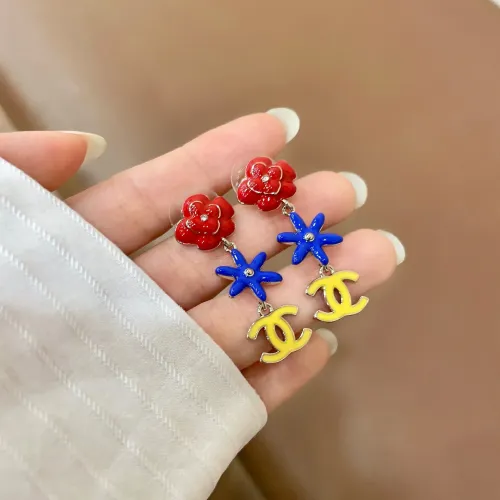 Replica Chanel Earrings For Women #1426211 $32.00 USD for Wholesale