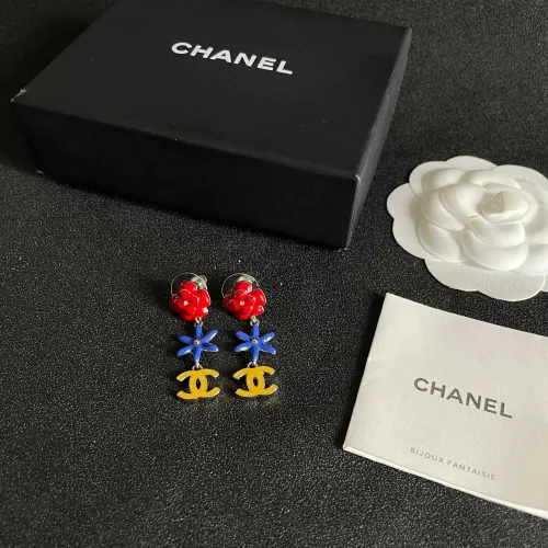 Replica Chanel Earrings For Women #1426211 $32.00 USD for Wholesale