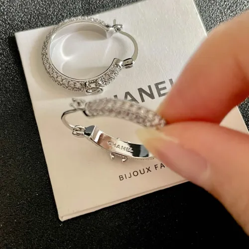 Replica Chanel Earrings For Women #1426213 $32.00 USD for Wholesale
