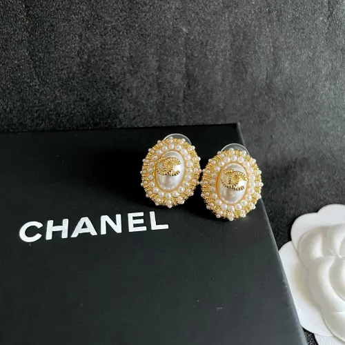 Replica Chanel Earrings For Women #1426217 $27.00 USD for Wholesale
