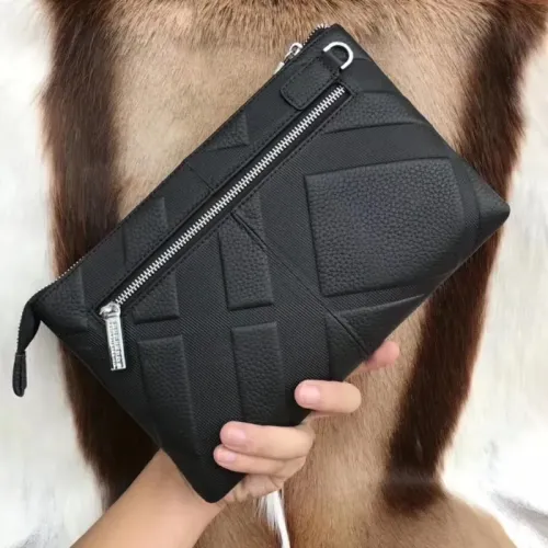 Replica Burberry AAA Man Pouches #1426223 $64.00 USD for Wholesale