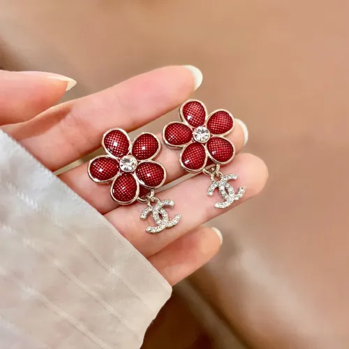 Replica Chanel Earrings For Women #1426233 $32.00 USD for Wholesale
