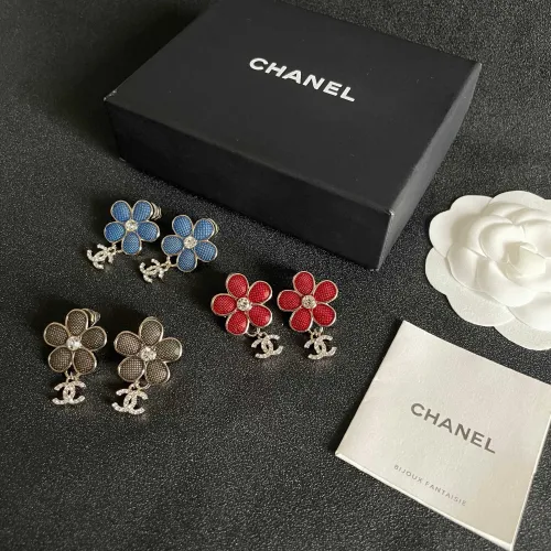 Replica Chanel Earrings For Women #1426233 $32.00 USD for Wholesale