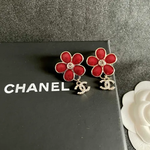 Replica Chanel Earrings For Women #1426233 $32.00 USD for Wholesale