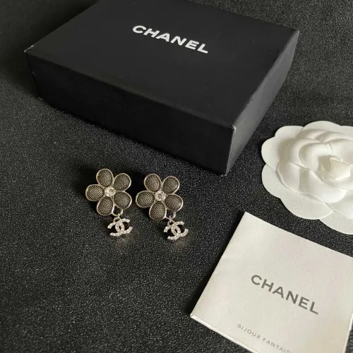 Replica Chanel Earrings For Women #1426235 $32.00 USD for Wholesale