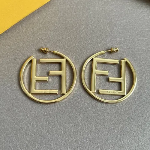 Fendi Earrings For Women #1426242 $39.00 USD, Wholesale Replica Fendi Earrings