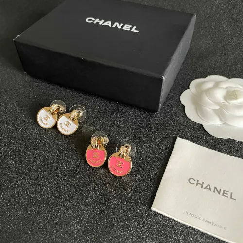 Replica Chanel Earrings For Women #1426291 $29.00 USD for Wholesale