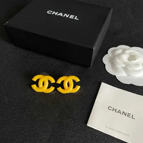 Replica Chanel Earrings For Women #1426293 $32.00 USD for Wholesale