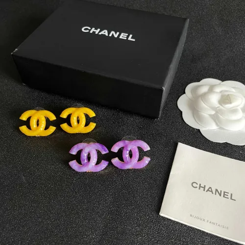 Replica Chanel Earrings For Women #1426293 $32.00 USD for Wholesale