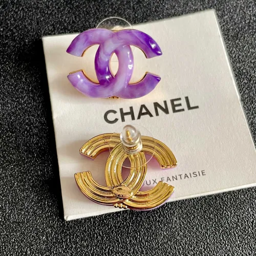 Replica Chanel Earrings For Women #1426294 $32.00 USD for Wholesale