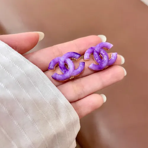 Replica Chanel Earrings For Women #1426294 $32.00 USD for Wholesale