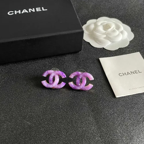 Replica Chanel Earrings For Women #1426294 $32.00 USD for Wholesale