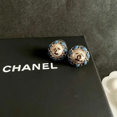 Replica Chanel Earrings For Women #1426295 $32.00 USD for Wholesale