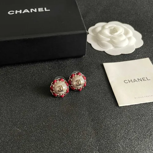 Replica Chanel Earrings For Women #1426296 $32.00 USD for Wholesale