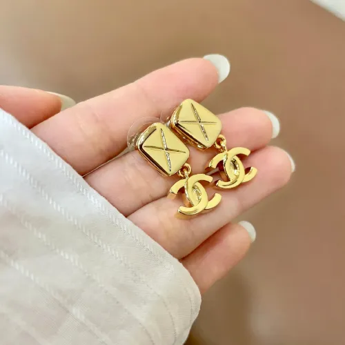 Chanel Earrings For Women #1426301 $32.00 USD, Wholesale Replica Chanel Earrings
