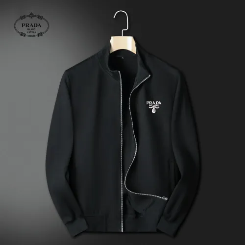 Replica Prada Tracksuits Long Sleeved For Men #1426372 $80.00 USD for Wholesale