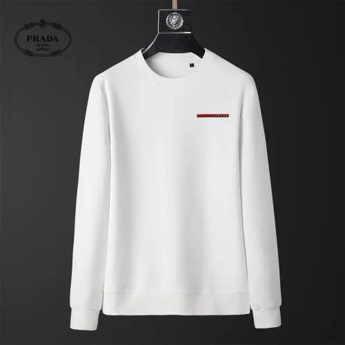 Prada Hoodies Long Sleeved For Men #1426447 $39.00 USD, Wholesale Replica Prada Hoodies