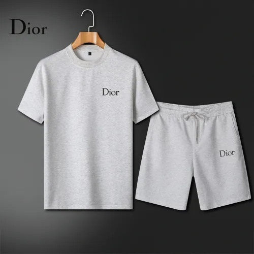 Christian Dior Tracksuits Short Sleeved For Men #1426536 $64.00 USD, Wholesale Replica Christian Dior Tracksuits