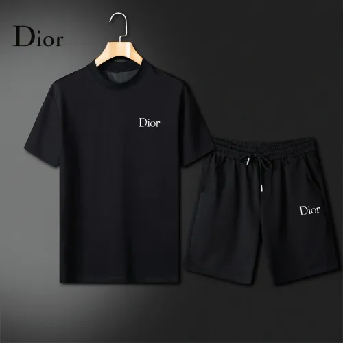 Christian Dior Tracksuits Short Sleeved For Men #1426538 $64.00 USD, Wholesale Replica Christian Dior Tracksuits