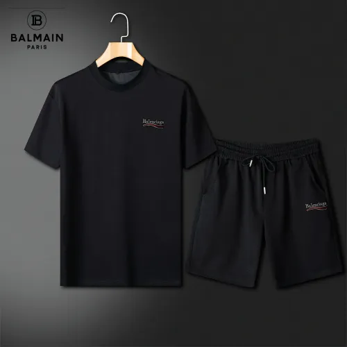 Balenciaga Fashion Tracksuits Short Sleeved For Men #1426583 $64.00 USD, Wholesale Replica Balenciaga Fashion Tracksuits