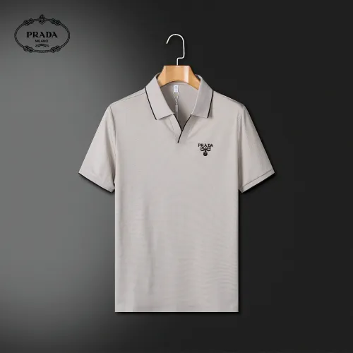 Prada T-Shirts Short Sleeved For Men #1426618 $42.00 USD, Wholesale Replica Prada T-Shirts