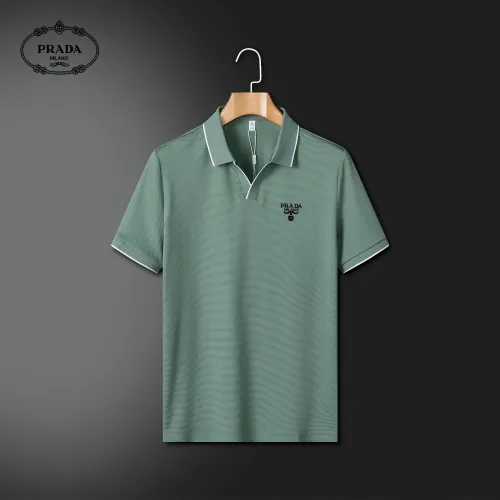 Prada T-Shirts Short Sleeved For Men #1426619 $42.00 USD, Wholesale Replica Prada T-Shirts