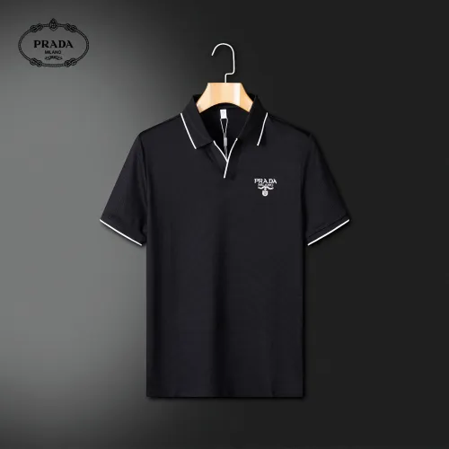 Prada T-Shirts Short Sleeved For Men #1426622 $42.00 USD, Wholesale Replica Prada T-Shirts