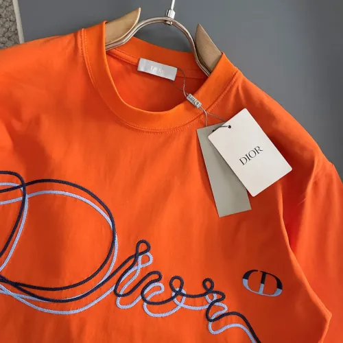 Replica Christian Dior T-Shirts Short Sleeved For Unisex #1426664 $42.00 USD for Wholesale