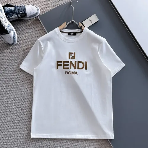 Fendi T-Shirts Short Sleeved For Unisex #1426676 $42.00 USD, Wholesale Replica Fendi T-Shirts