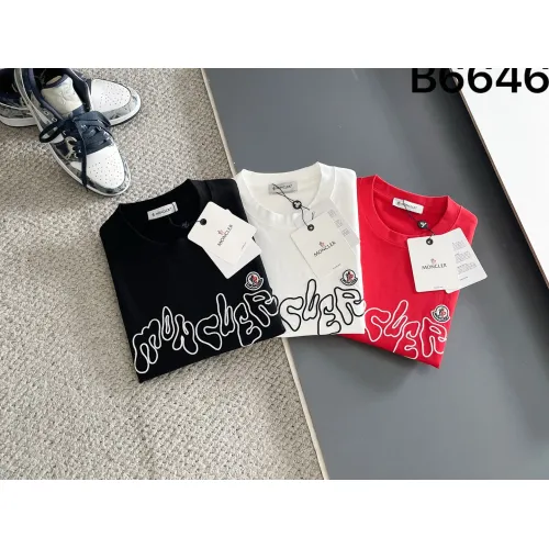 Replica Moncler T-Shirts Short Sleeved For Unisex #1426681 $42.00 USD for Wholesale
