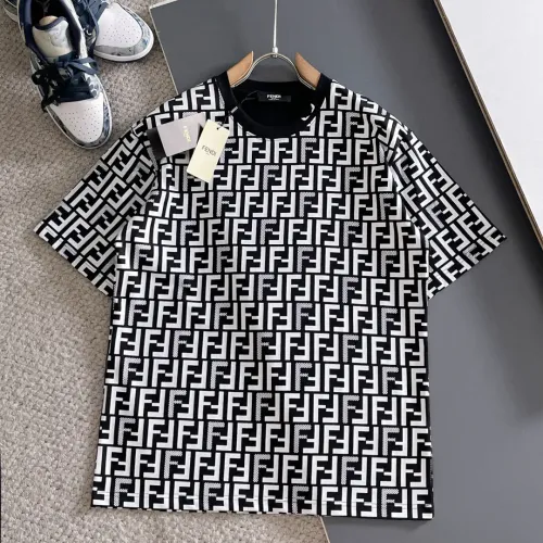 Fendi T-Shirts Short Sleeved For Unisex #1426691 $42.00 USD, Wholesale Replica Fendi T-Shirts