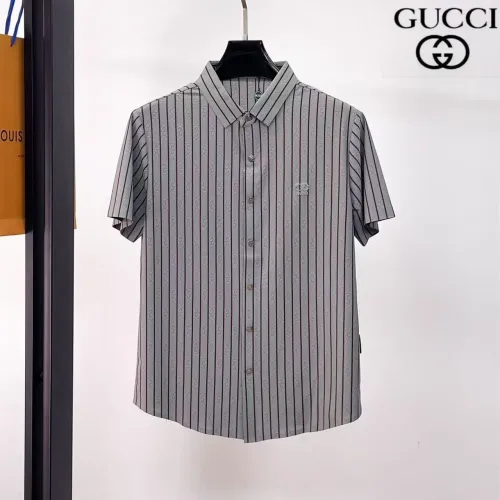Gucci Shirts Short Sleeved For Men #1426772 $52.00 USD, Wholesale Replica Gucci Shirts