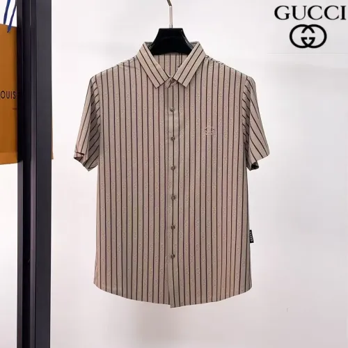 Gucci Shirts Short Sleeved For Men #1426773 $52.00 USD, Wholesale Replica Gucci Shirts