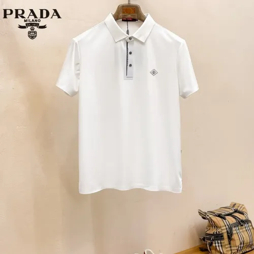 Prada T-Shirts Short Sleeved For Men #1426809 $48.00 USD, Wholesale Replica Prada T-Shirts