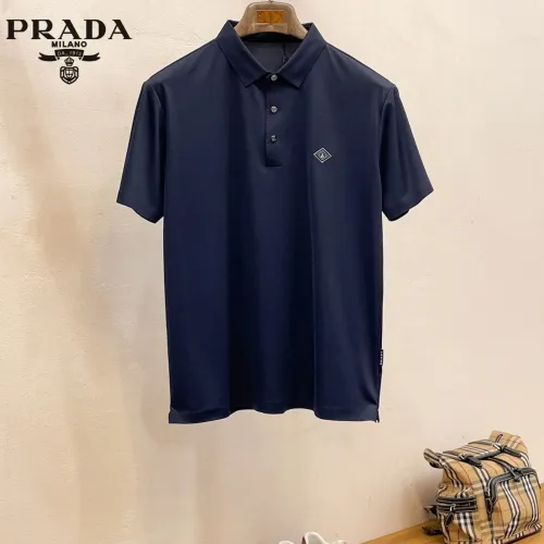 Prada T-Shirts Short Sleeved For Men #1426812 $48.00 USD, Wholesale Replica Prada T-Shirts