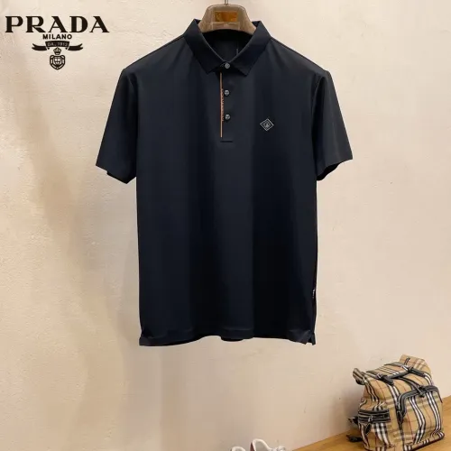 Prada T-Shirts Short Sleeved For Men #1426815 $48.00 USD, Wholesale Replica Prada T-Shirts