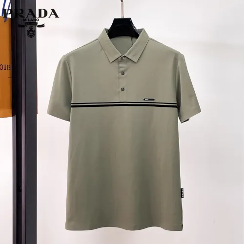 Prada T-Shirts Short Sleeved For Men #1426883 $48.00 USD, Wholesale Replica Prada T-Shirts