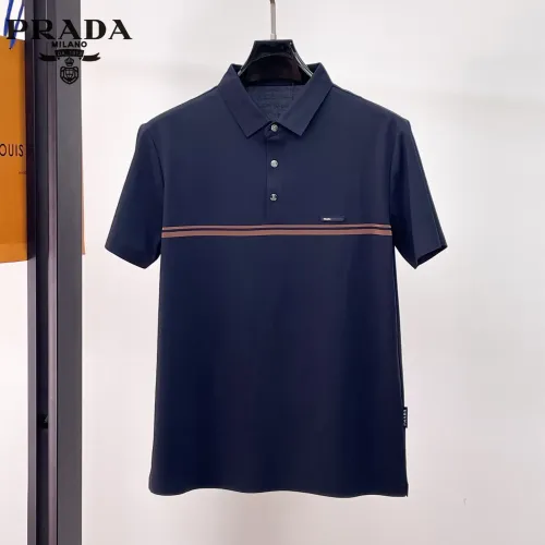 Prada T-Shirts Short Sleeved For Men #1426884 $48.00 USD, Wholesale Replica Prada T-Shirts